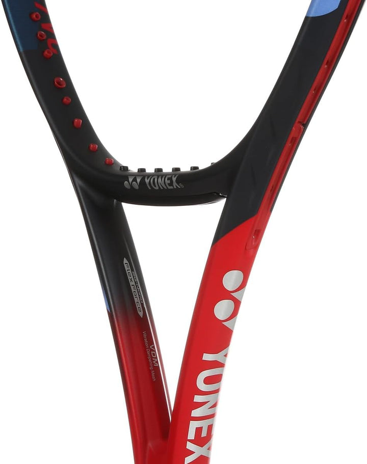 YONEX Vcore Tennisschläger, 100 l (2023) Scarlet, Rot-Blau, Unbesaitet, 280 g, L, 2