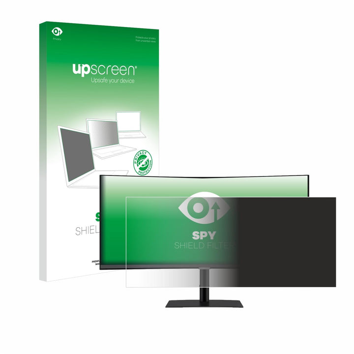 upscreen Blickschutzfilter für Samsung ViewFinity S65UC (34") Privacy Filter Blickschutzfolie Sichts