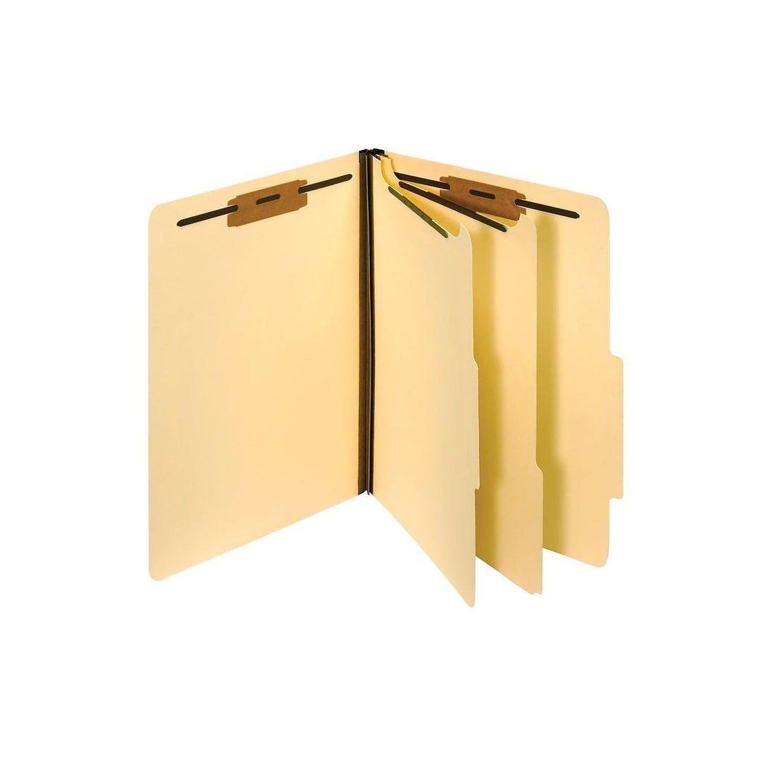 Pendaflex Manila Klassifizierungsmappe, 2 Trennblätter, 5,1 cm geklebte Verschlüsse, 2/5 Reiter, Bri