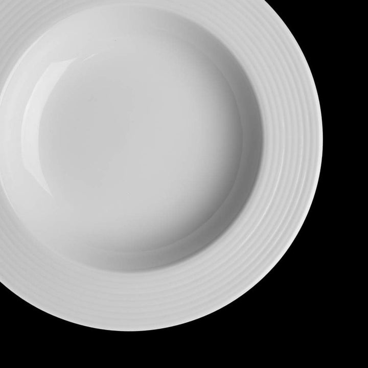 Alumina Teller tief 23 cm Reliefform ''Paris'', Teller tief 23 cm