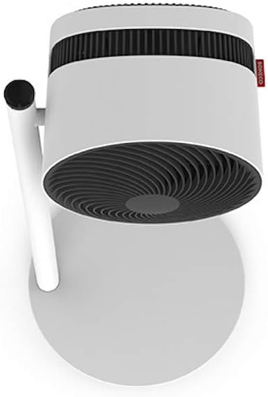 BONECO Ventilator F220 I Standventilator I höhenverstellbar bis 85cm I 4 Leistungsstufen I Neigungsw