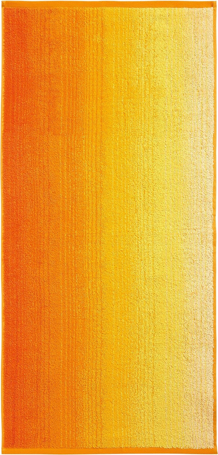 Dyckhoff 6-TLG Frottier Handtücher Set COLORI mit Aufhängeschlaufe 100% Baumwolle 450 g/m² BIO GOTS