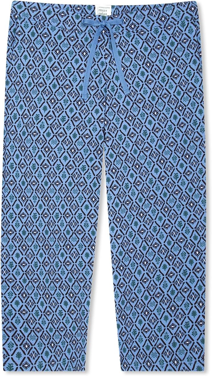 Schiesser Damen Pyjamaunterteil, aqua_179270 40