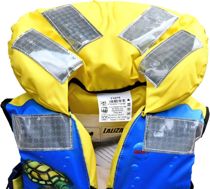 Lalizas Kinder Feststoff Rettungsweste Chico 150N 15-30kg, 15-30kg
