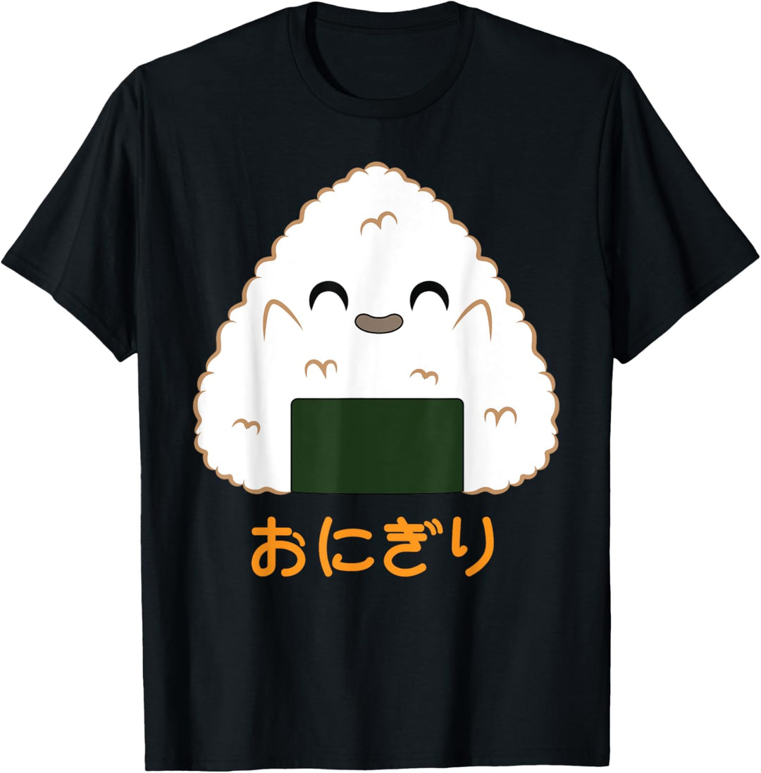Onigiri Sushi Rice Japanese Art Anime Manga T-Shirt