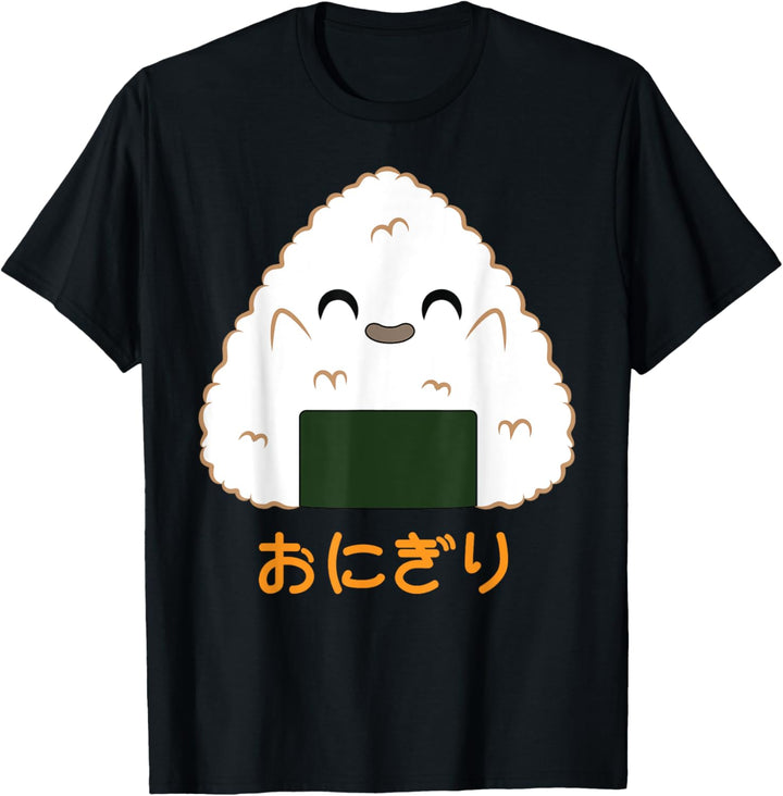 Onigiri Sushi Rice Japanese Art Anime Manga T-Shirt