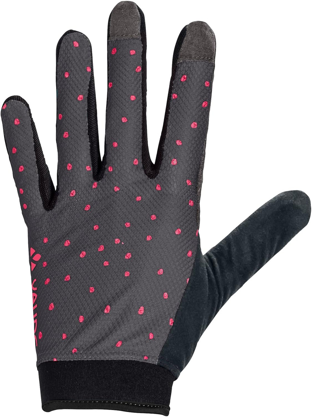 VAUDE Dyce II Long Finger Cycling Gloves Women's Long Finger Cycling Gloves Size : 5/ XXS iron, Size