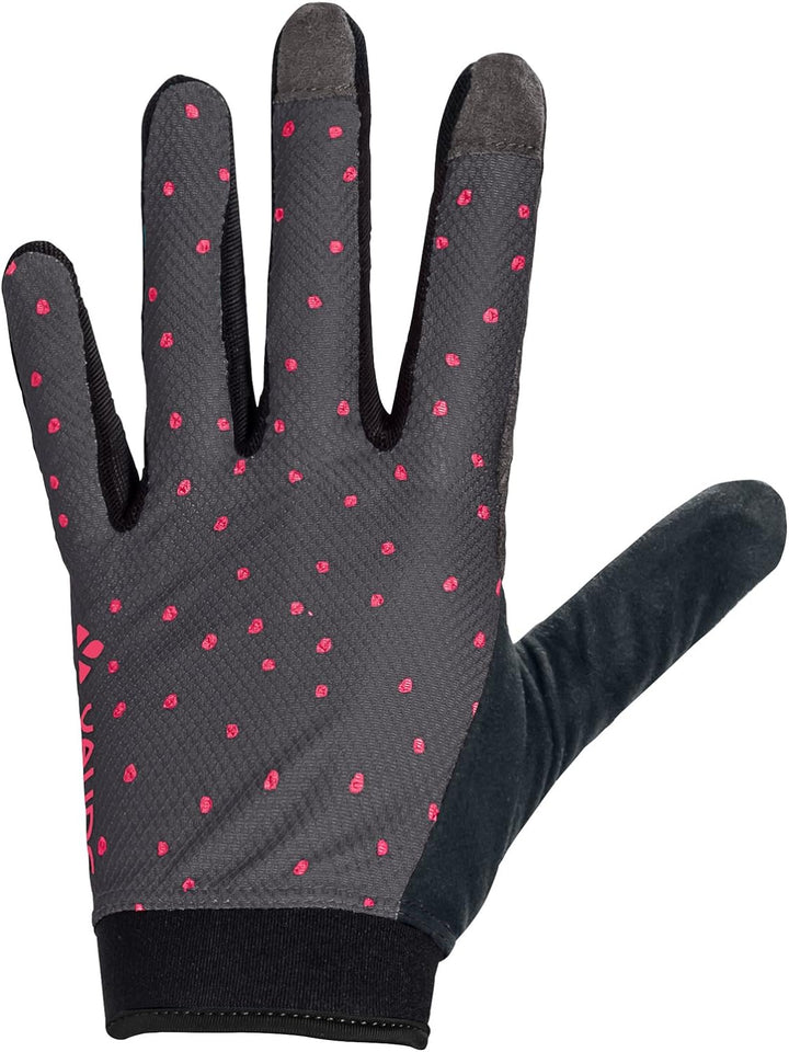 VAUDE Dyce II Long Finger Cycling Gloves Women's Long Finger Cycling Gloves Size : 5/ XXS iron, Size