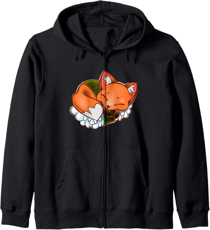 Kleiner Fuchs, Sushi, Mädchen, Junge, Kinder, Kawaii Kult Kapuzenjacke