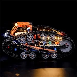 BRIKSMAX Led Beleuchtungsset für Lego Technic App-gesteuertes Transformationsfahrzeug - Compatible w