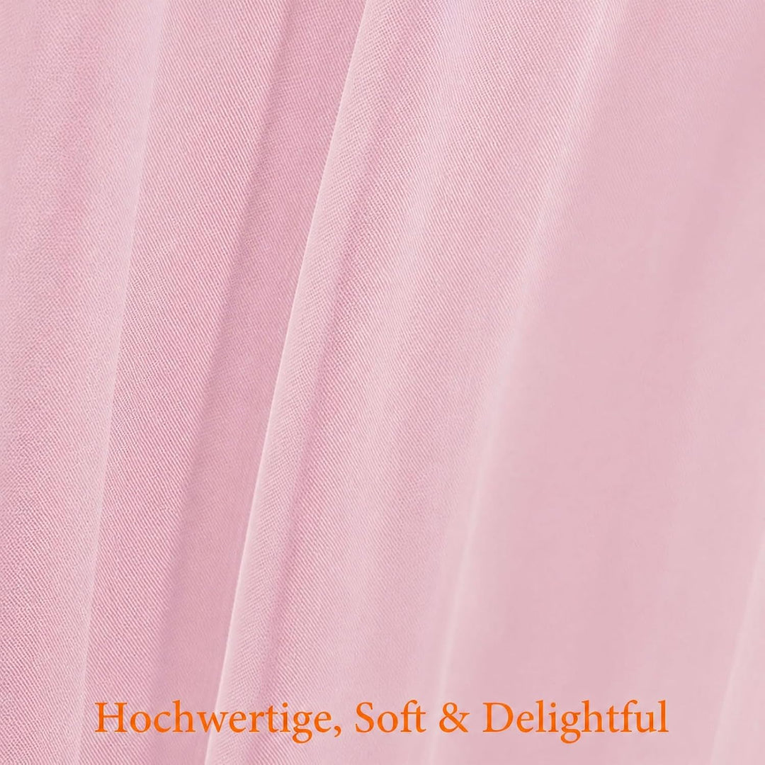 2 Stück Hausbett Himmel Set, Betthimmel für Hausbett Deko, Bett Vorhang für Mädchen und Jungen im Ki