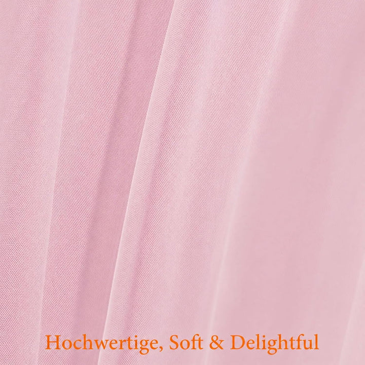 2 Stück Hausbett Himmel Set, Betthimmel für Hausbett Deko, Bett Vorhang für Mädchen und Jungen im Ki