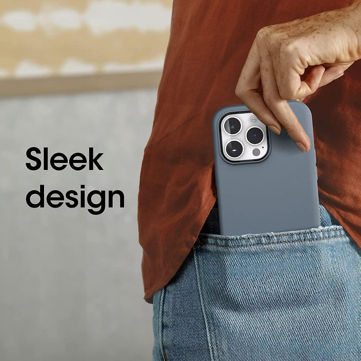 OtterBox Magnetische Handyhülle für iPhone 14 Pro Max (nur Symmetry Series+), Bluebell – ultradünn –