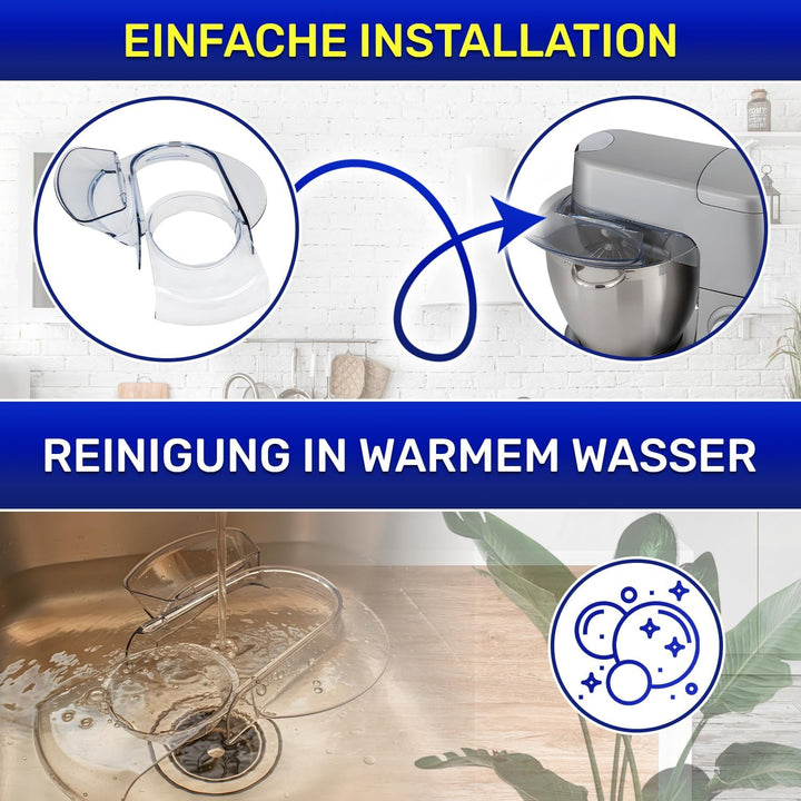Spritzschutz Deckel für Küchenmaschine KW715830 für Kenwood Chef Elite
