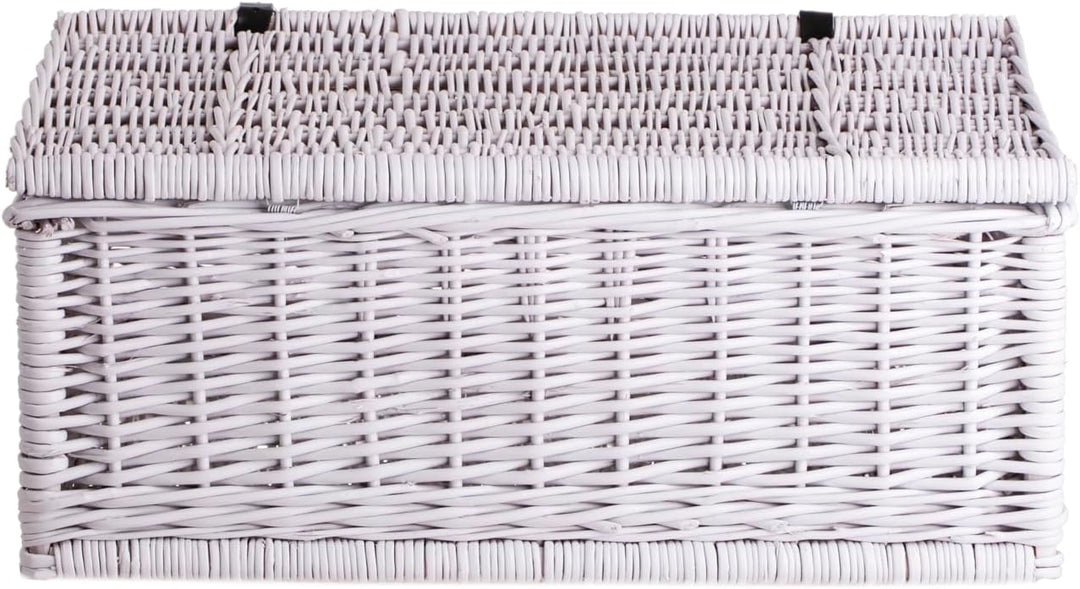 Weidenkoffer, Aufbewahrungskorb, Stylingkorb, Picknickkorb, Geschenkkorb, Deko-Korb, Multifunktionsb