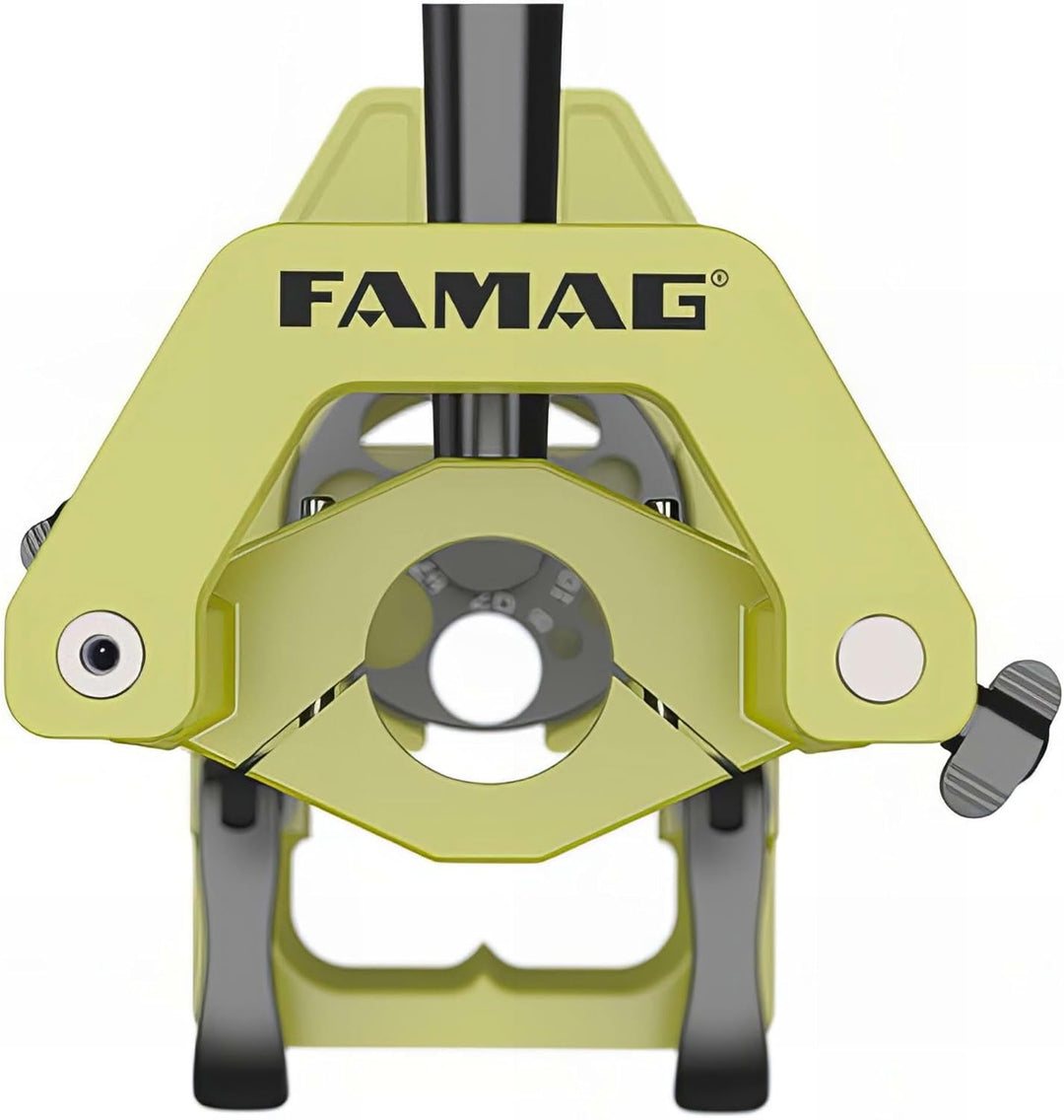 FAMAG Bohrständer starr für Schlangenbohrer 460mm|Handgriff,2 stufenlos einstellbare Tiefenanschläge