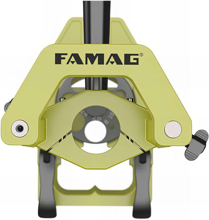 FAMAG Bohrständer starr für Schlangenbohrer 460mm|Handgriff,2 stufenlos einstellbare Tiefenanschläge