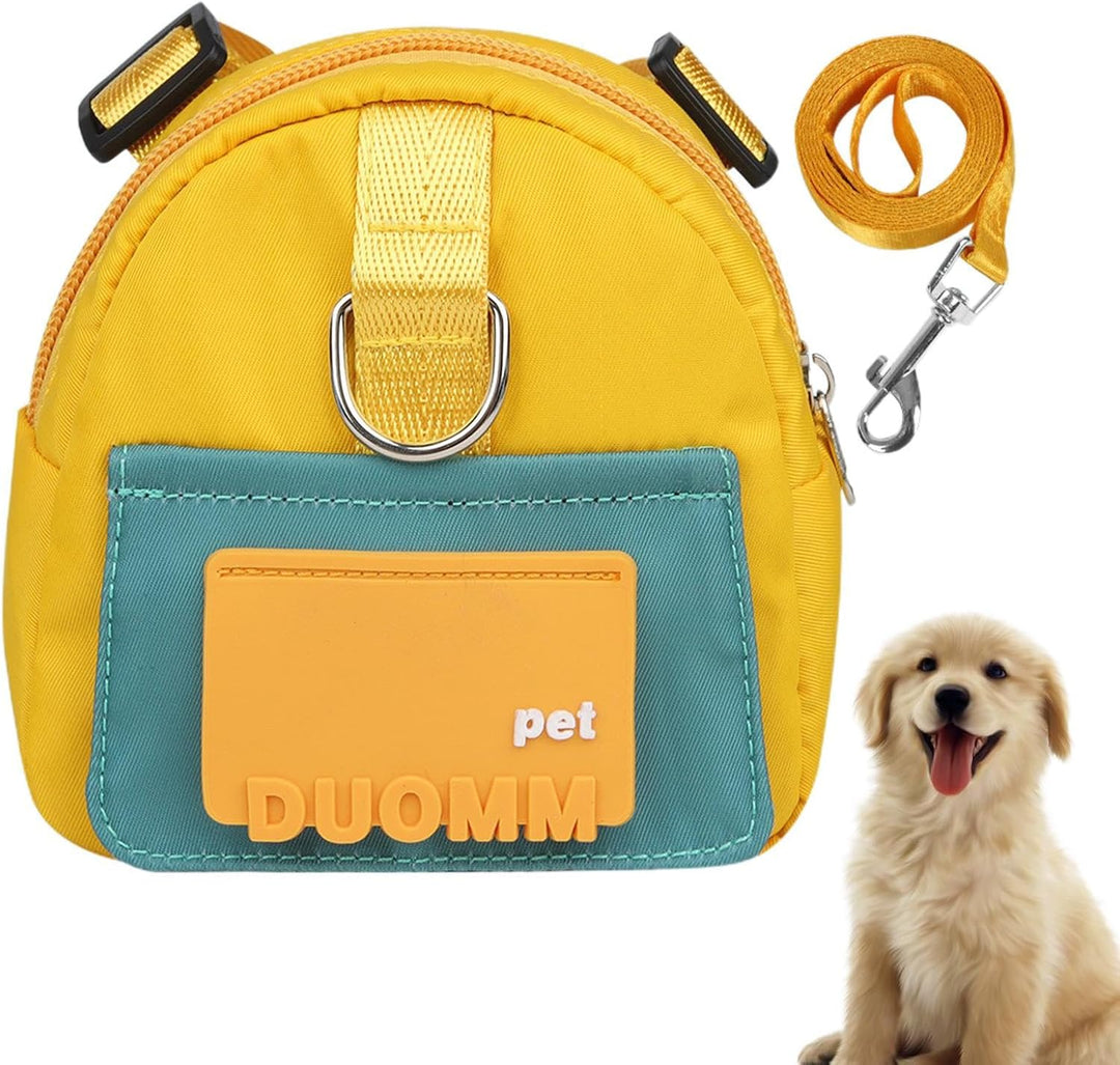 Rucksack für Hunde, Hunden-Rucksack | Schultasche für Welpen, wasserdichtes Twill-Gewebe, Design des