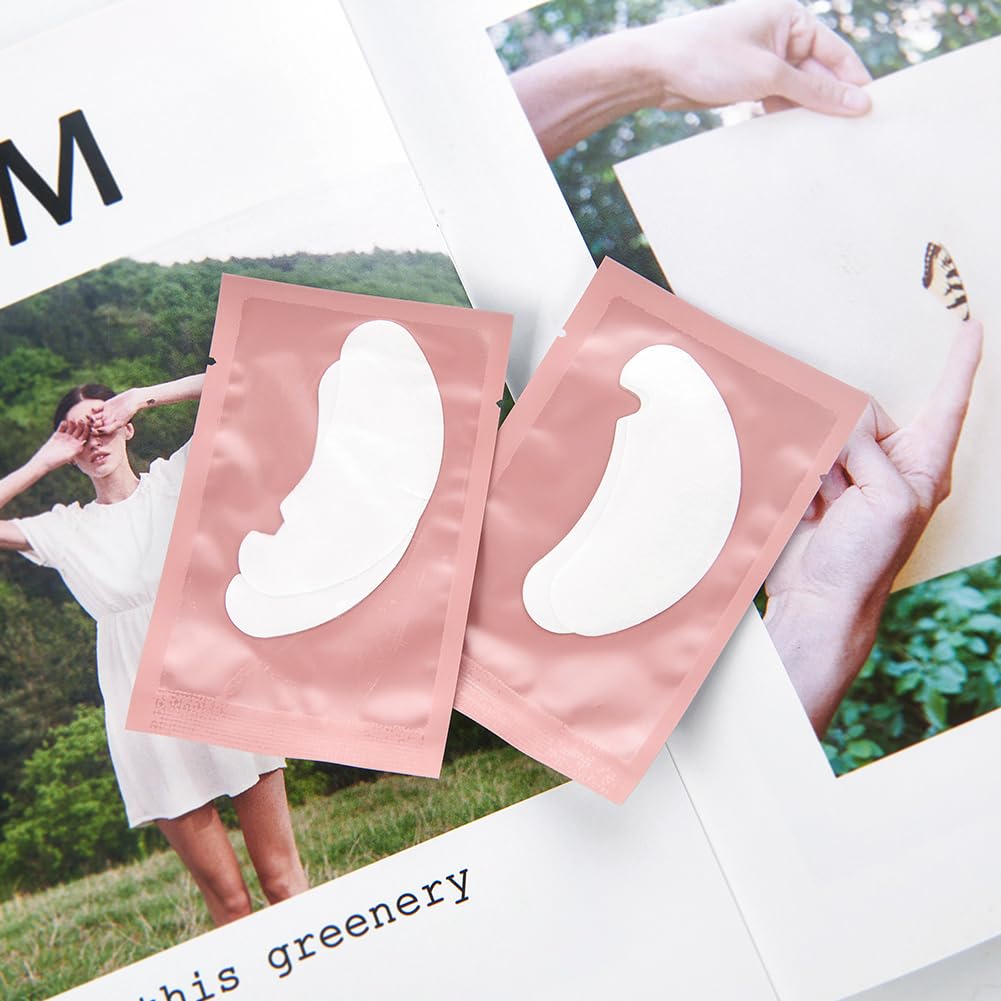 100 Paare Augenpads Wimpernpads für Wimpernverlängerung Wimpernlifting Wimpern Färben Wimpern Augen