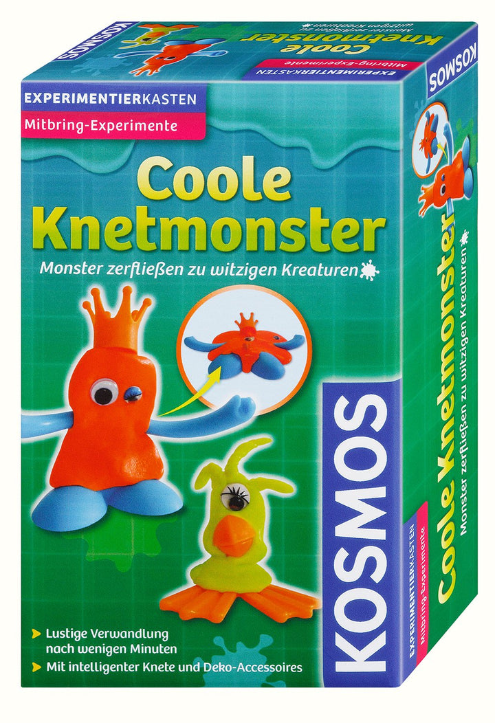 Coole Knetmonster: Experimentierkasten
