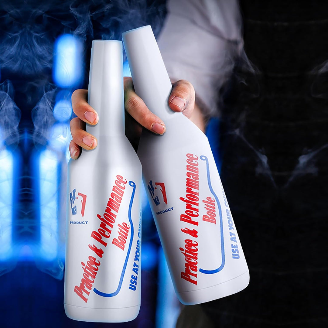 SuproBarware Flair Bottle 3er-Set – Cocktail-Shaker, Trainingsflasche, Flair Barkeeper-Übungs- und L