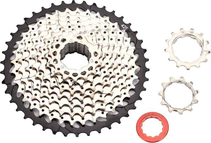 BESNIN Kassette für Mountainbike 10 Fach 11-25T/11-28T/11-32T/11-36T/11-40T/11-42T Kassette 10 Fach