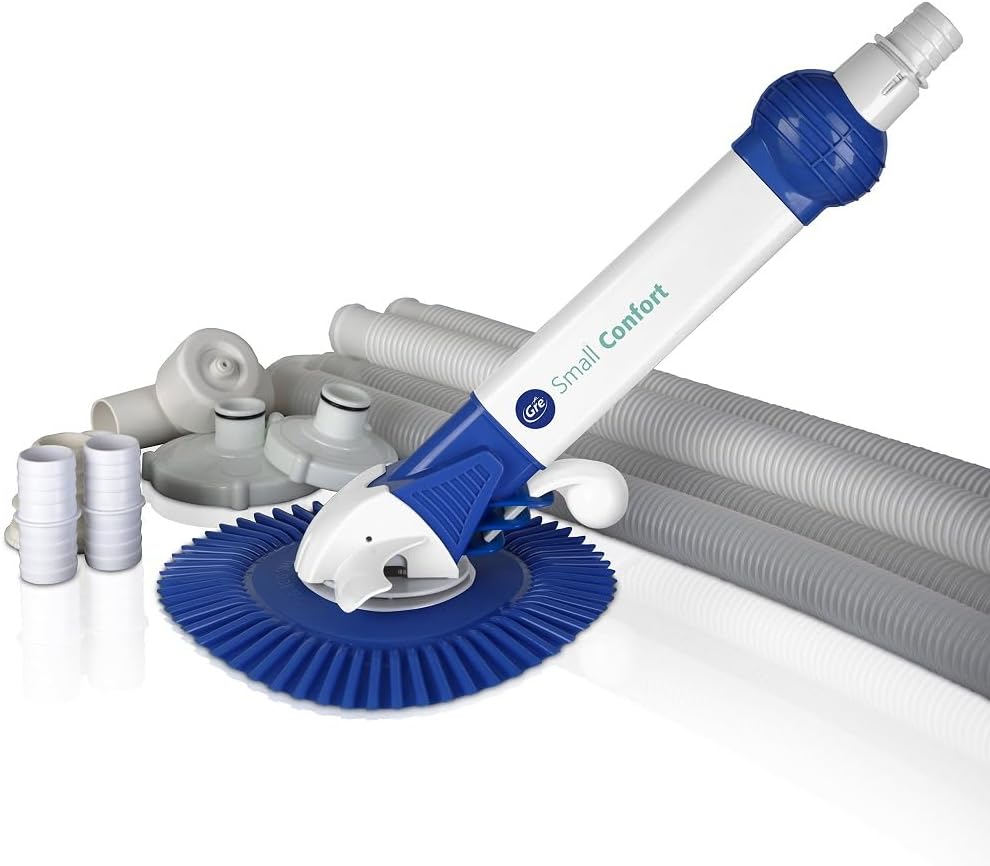 GRE AR20682 – Automatischer Bodenreiniger für Pools bis 180 cm Höhe. Kompatibel mit Pumpen ab 0,33 P