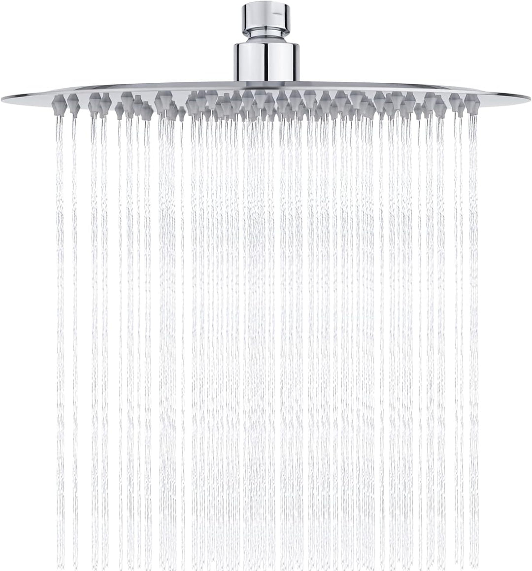 GRIFEMA COMPLENTOS-G834 | Round Kopfbrause aus Edelstahl | SPA Regenbrause Duschkopf, 250 X 250mm |