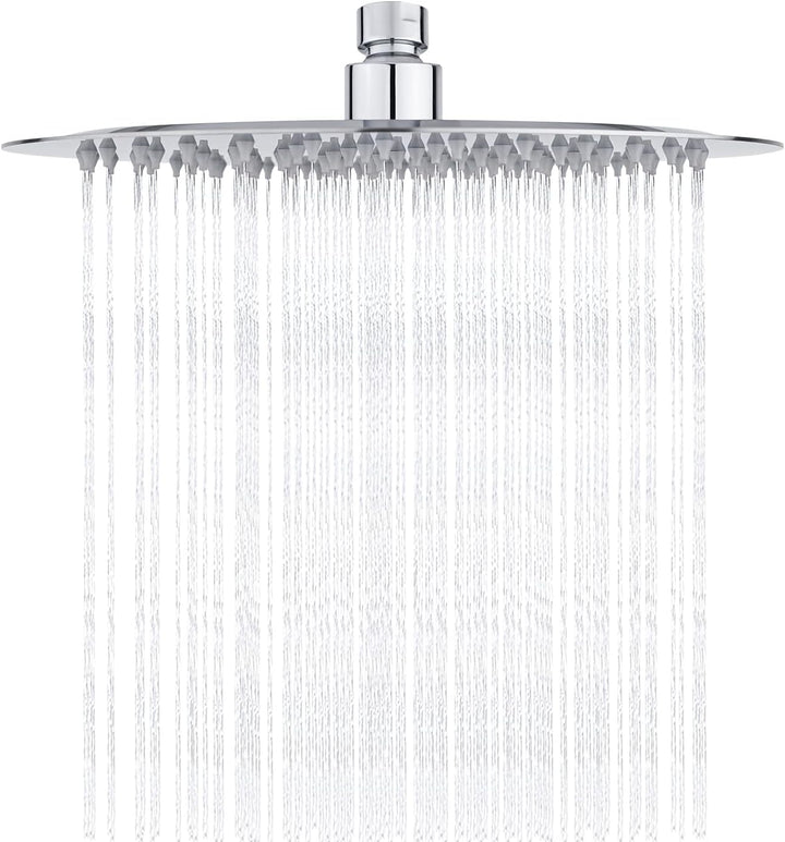 GRIFEMA COMPLENTOS-G834 | Round Kopfbrause aus Edelstahl | SPA Regenbrause Duschkopf, 250 X 250mm |