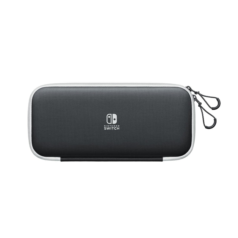 Nintendo Switch-Tasche & -Schutzfolie - Schwarz/Weiss Schwarz/Weiss Nintendo Switch, Schwarz/Weiss N