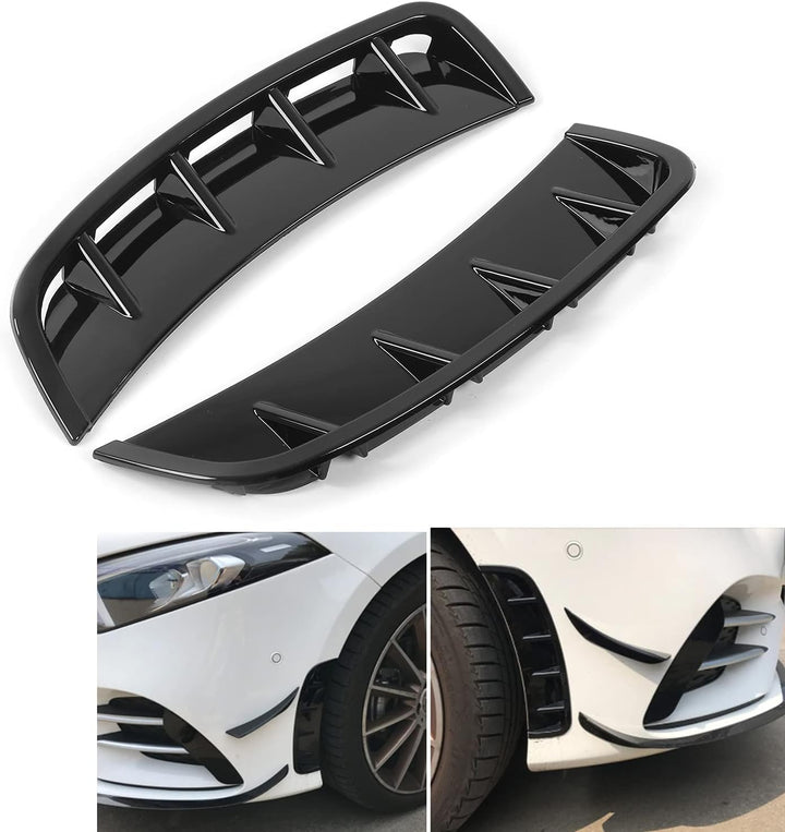Auto Frontstossstange Spoiler, Seitenverkleidungsspoiler Luftdurchfluss Luftzufuhr Spoilerlippe Kant