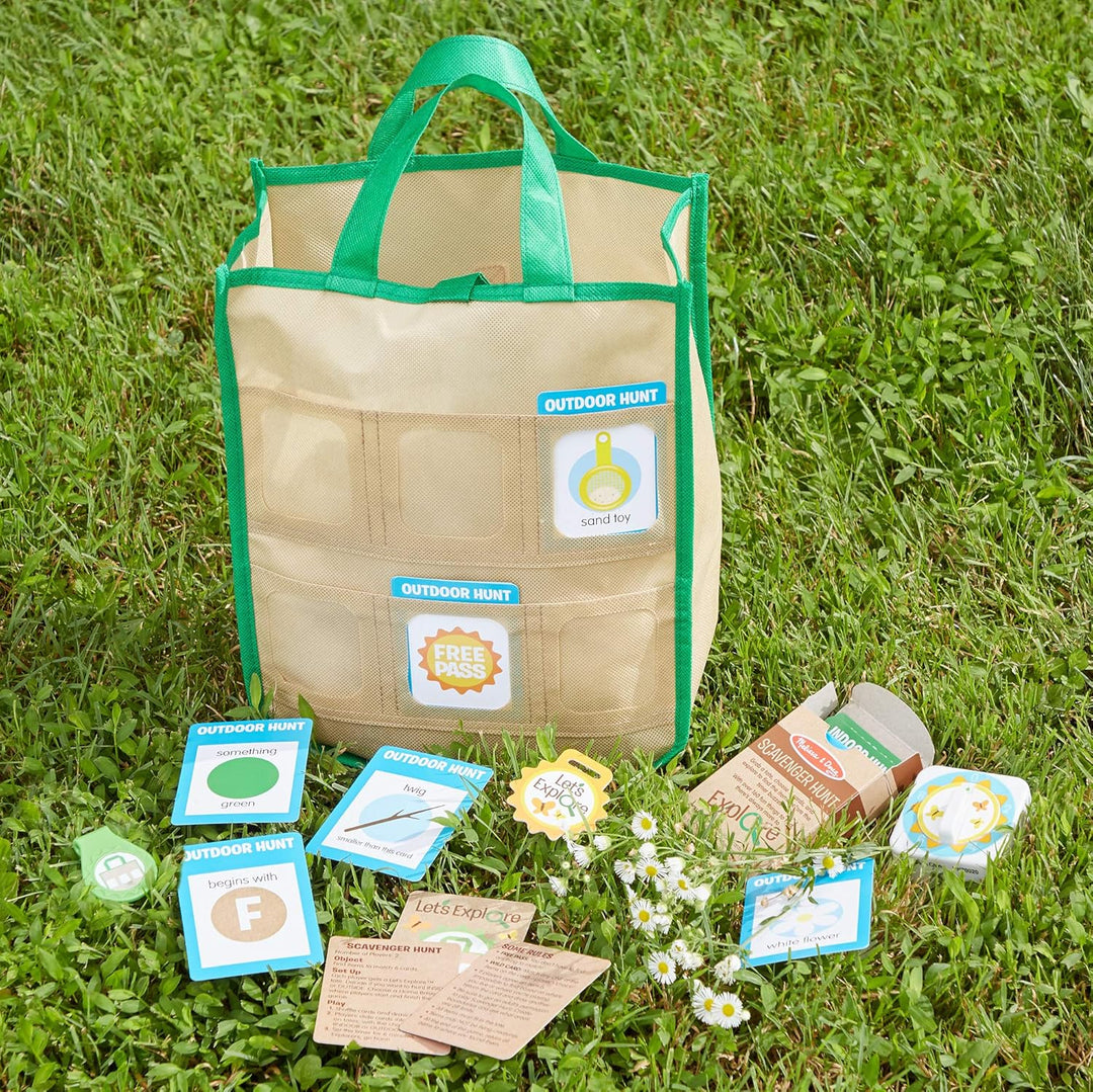 Melissa & Doug Let's Explore 40819 Schnitzeljagd-Set, für drinnen und draussen, für Jungen oder Mädc