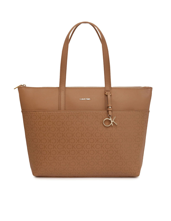 Calvin Klein CK Must Shopper Epi Mono Safari Canvas Mono