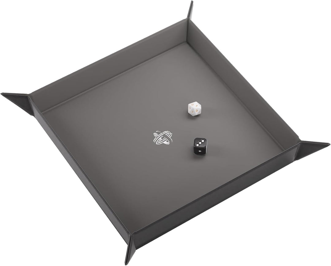 Gamegenic, Magnetic Dice Tray Square Black/Gray