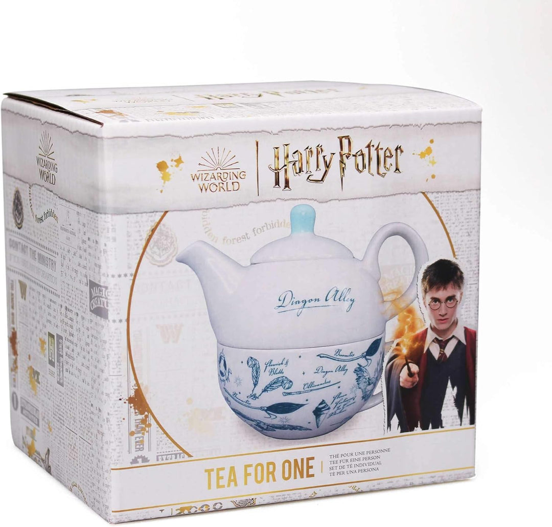 Harry Potter Tee-Set - Diagon Alley - Tea for One - Harry Potter Tasse - Teekanne für einen - kleine