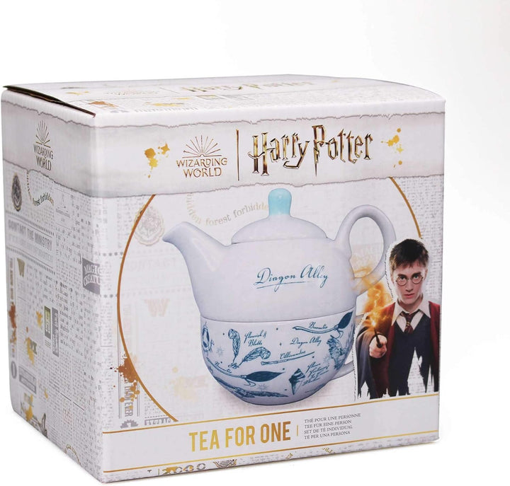 Harry Potter Tee-Set - Diagon Alley - Tea for One - Harry Potter Tasse - Teekanne für einen - kleine