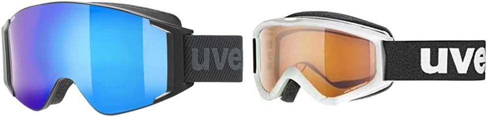 Uvex Unisex G.gl 3000 To Skibrille (1er Pack) black mat/blue-lasergold lite Einheitsgrösse Bundle mi