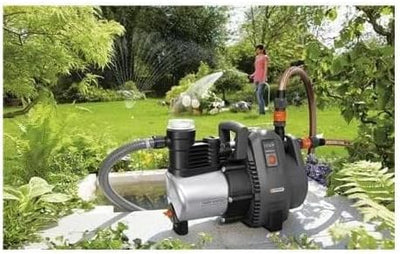 Gardena Premium Gartenpumpe 6000/6 inox: Langlebige Bewässerungspumpe für den Aussenbereich mit 6000