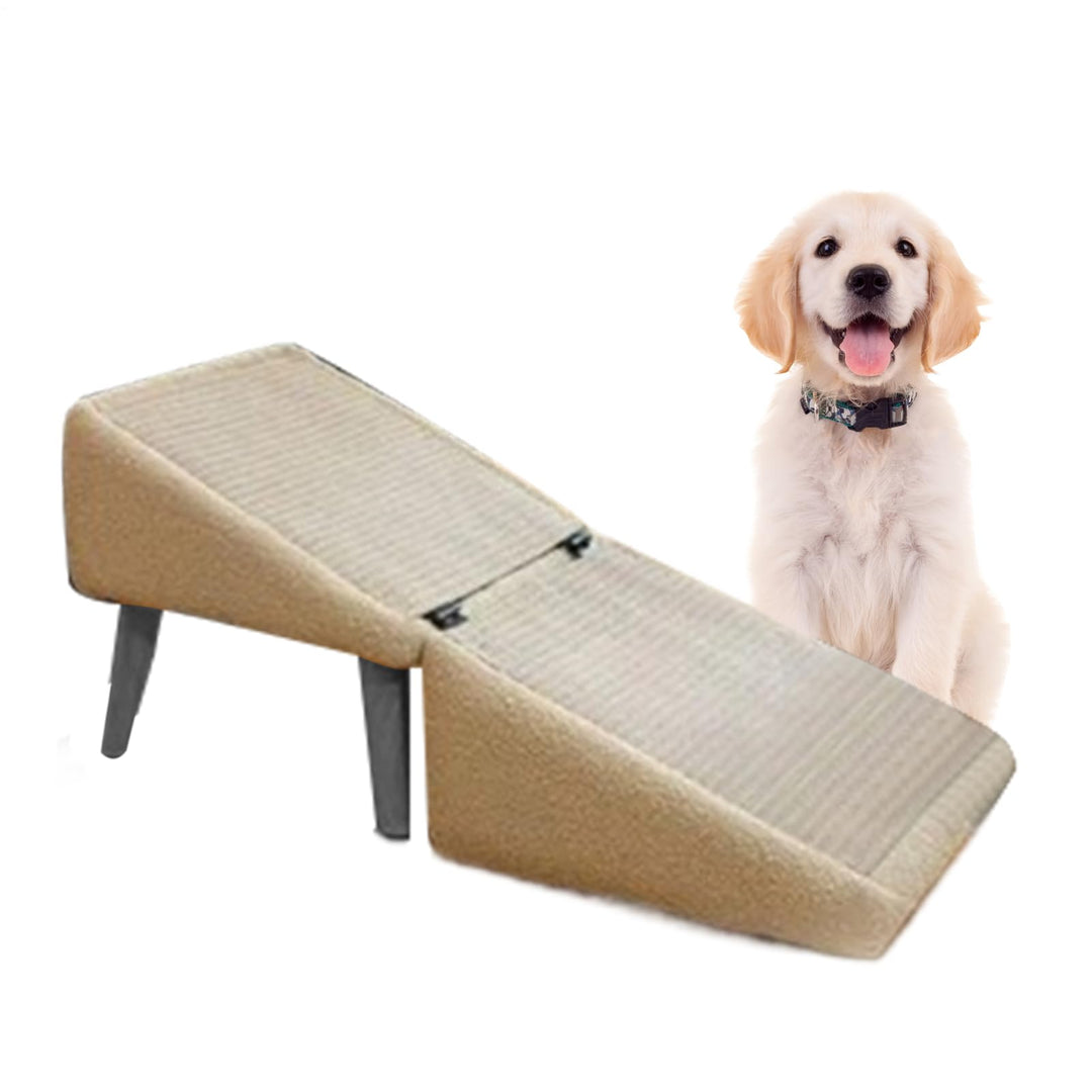 Haustiertritt, Haustiertreppe Für Kleine Hunde, rutschfeste Verstellbare Hunderampe, Hundetreppe Kla