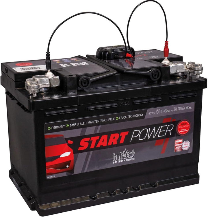 Intact Battery-Guard, Batteriewächter zur Bluetooth-Überwachung von 12V Blei- und Lithium-Batterien,