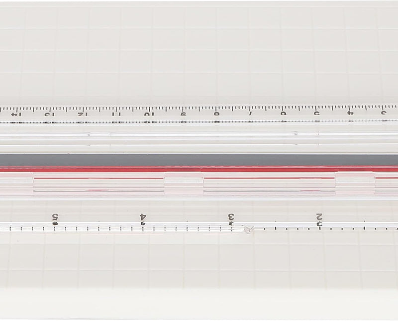 Wosune Papierschneider, 4 in 1 Rolling Rolling Paper Cutter Tragbarer Foto Trimmer für Faltenlinien
