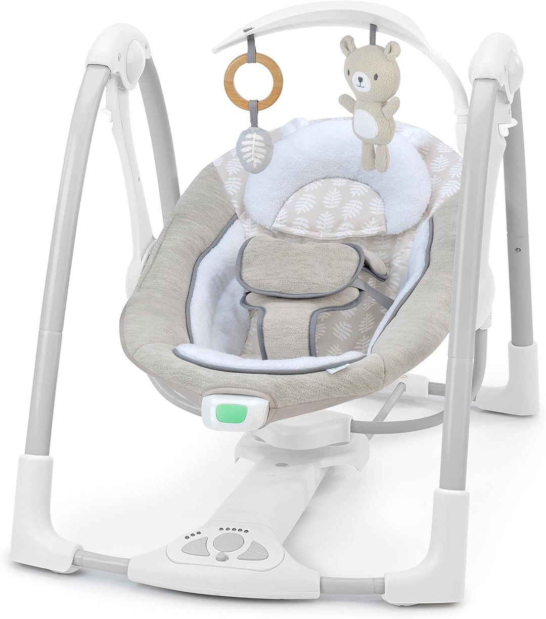 Ingenuity, ConvertMe Schaukel-2-Sitz, 5 Schaukelmodi, Vibrationen, Musik, USB-Stromadapterkabel, Spi