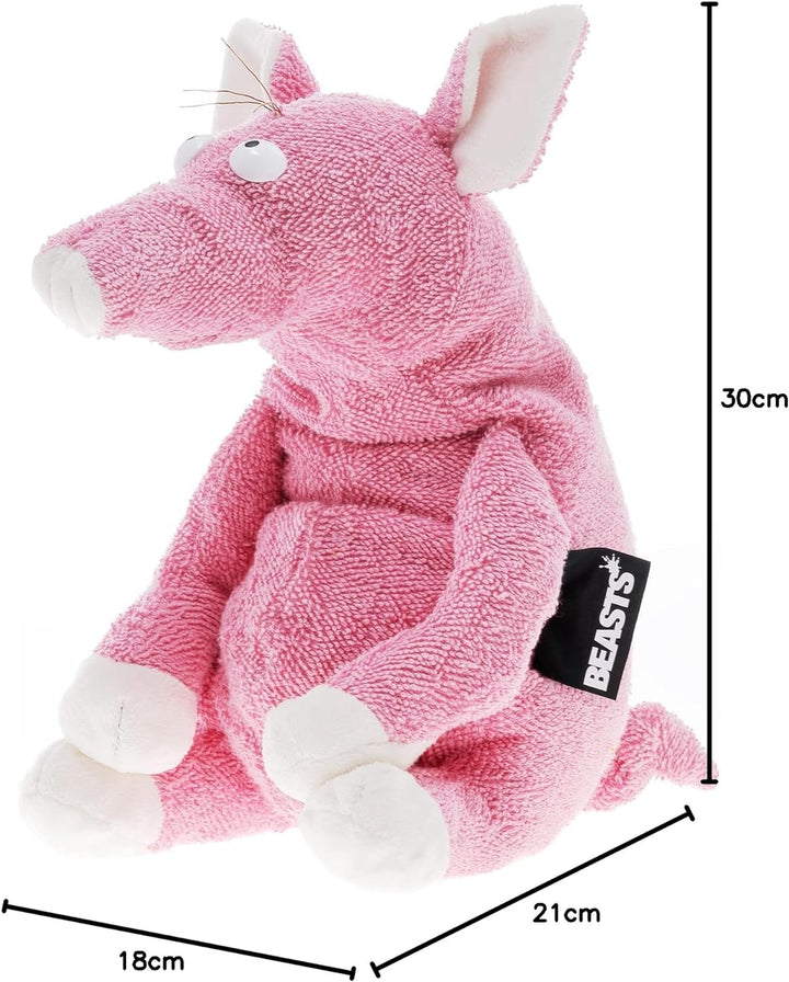 SIGIKID 38380 Karriere Sau Beasts Town Kinder und Erwachsene Kuscheltier empfohlen ab 2 Jahren rosa,