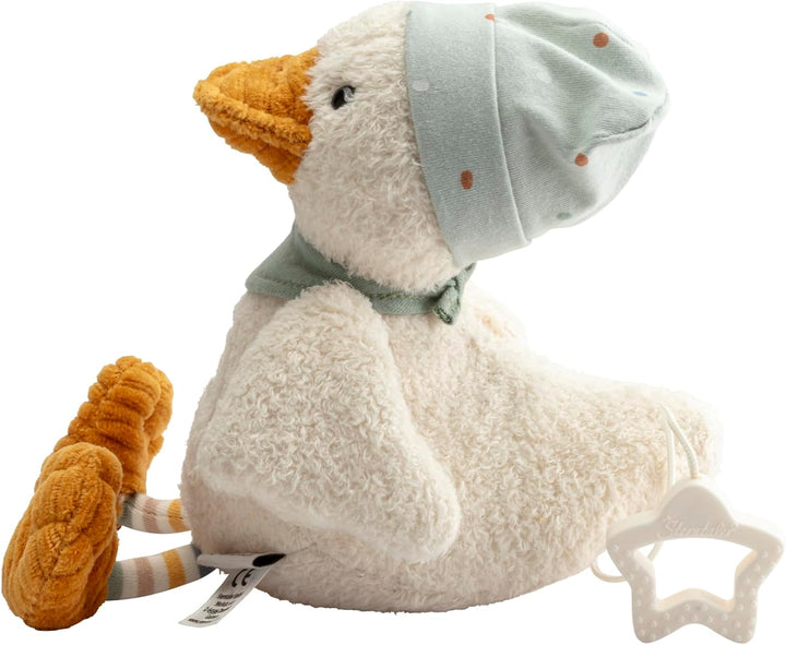 Sterntaler Spieluhr mittel Ente Edda Lou, Kuscheltier mit Einschlafhilfe für Jungen und Mädchen, Mel