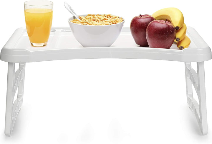 Plastic Forte Laptop-Tisch, Weiss, 33 x 33 x 23.5 cm, Bett, Nachtisch