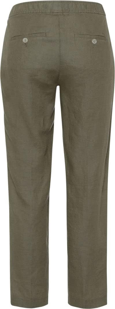 BRAX Damen Style Maron Leinenhose Hose 26W / 30L Khaki, 26W / 30L Khaki