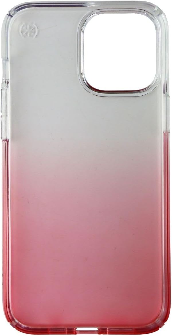 Speck Presidio Perfect-Clear Ombre iPhone 12 Pro Max Case Clear/Vintage Rose, rose