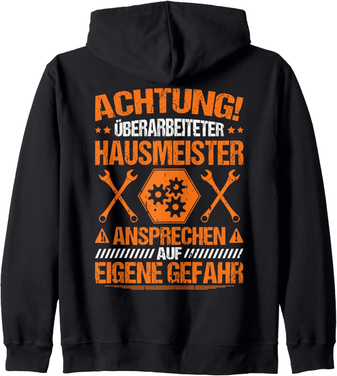 Überarbeiteter Hausmeister Kapuzenjacke