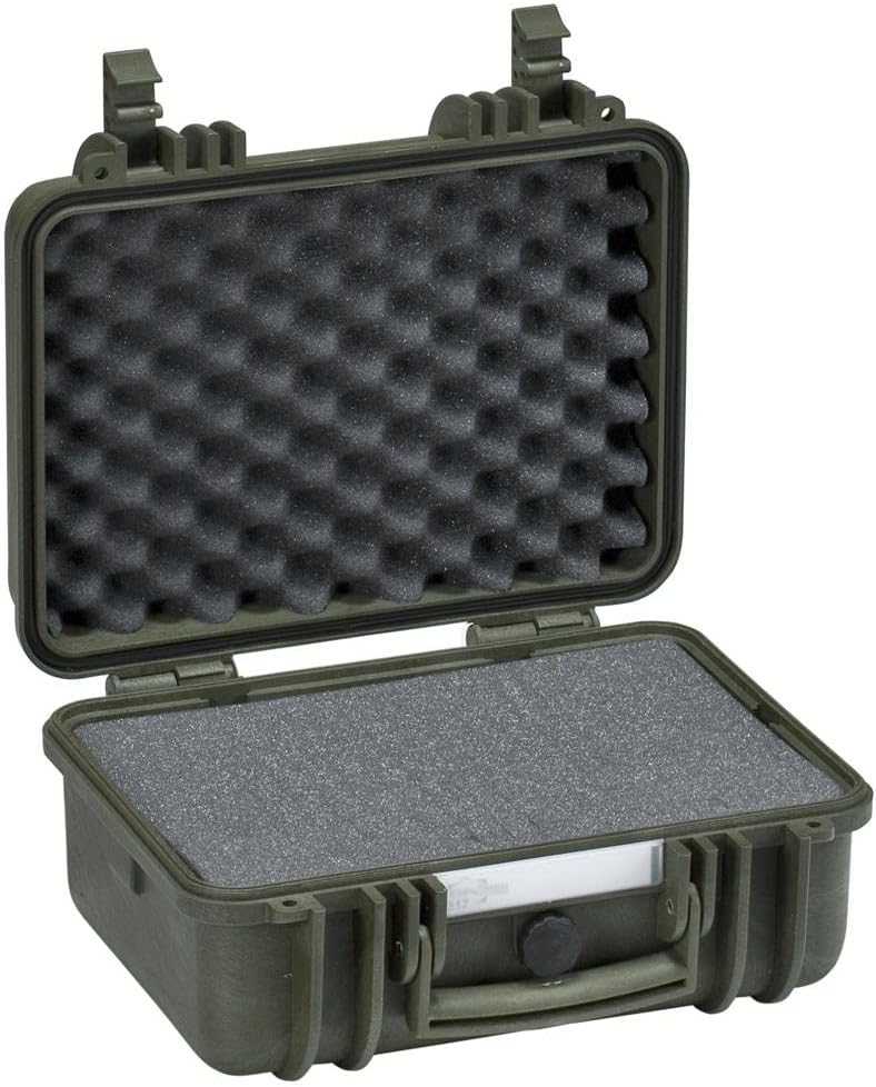 Explorer Cases 3317.G Olive Drab (Grün) Koffer mit vorgewürfeltem Schaumstoff-Set Mehrfarbig/Meeresw