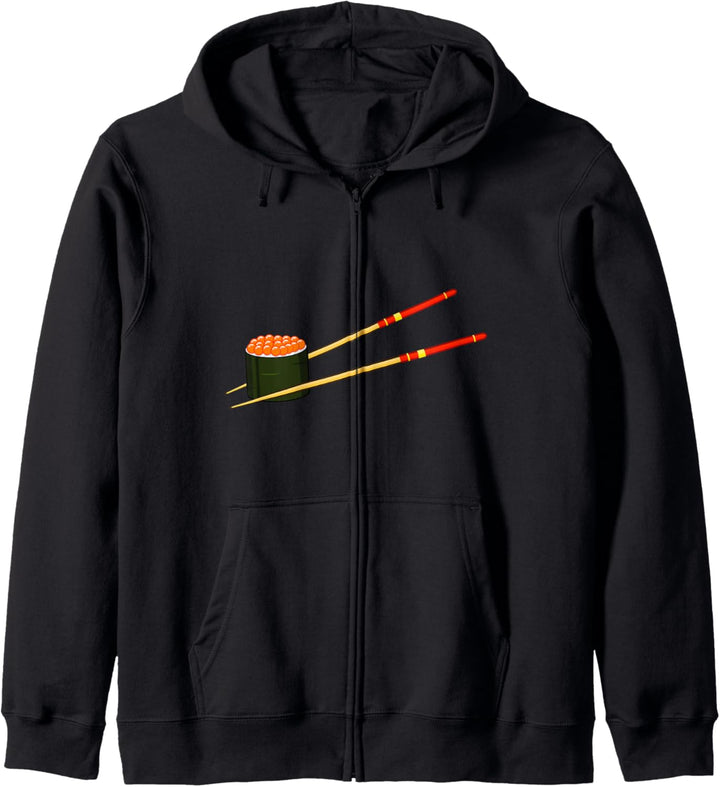 Lachsrosenfischeier Kapuzenjacke